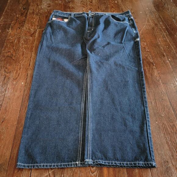 Baggy, Y2K Embroidered G-Net Jeans - Picture 2 of 8